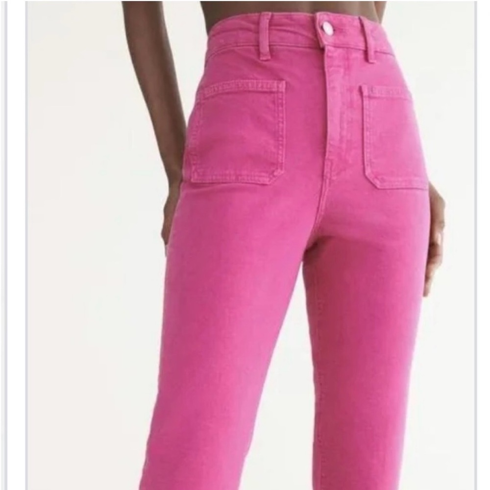 Zara Pink Women's Jeans